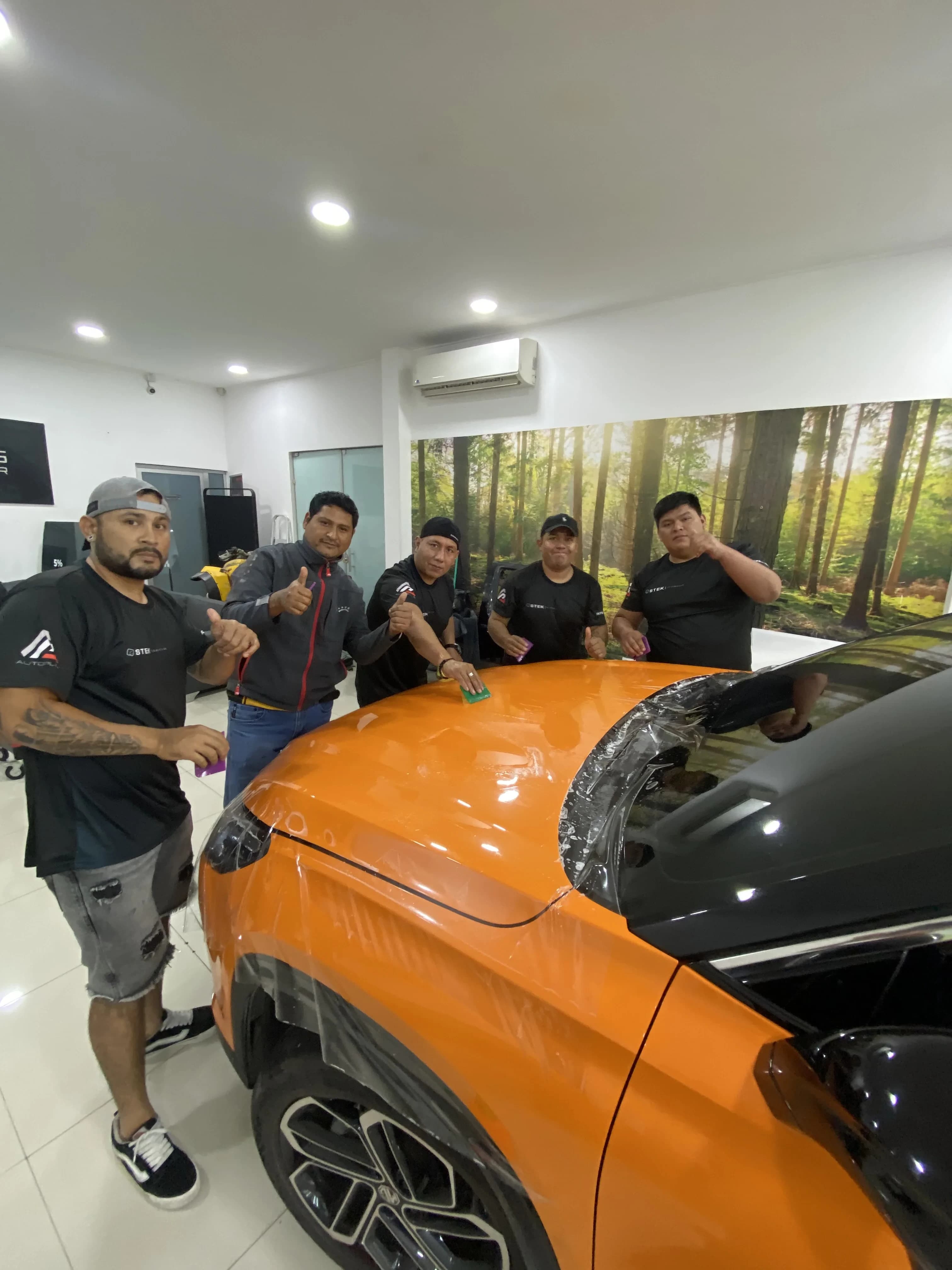 Curso grupal de instalación de PPF