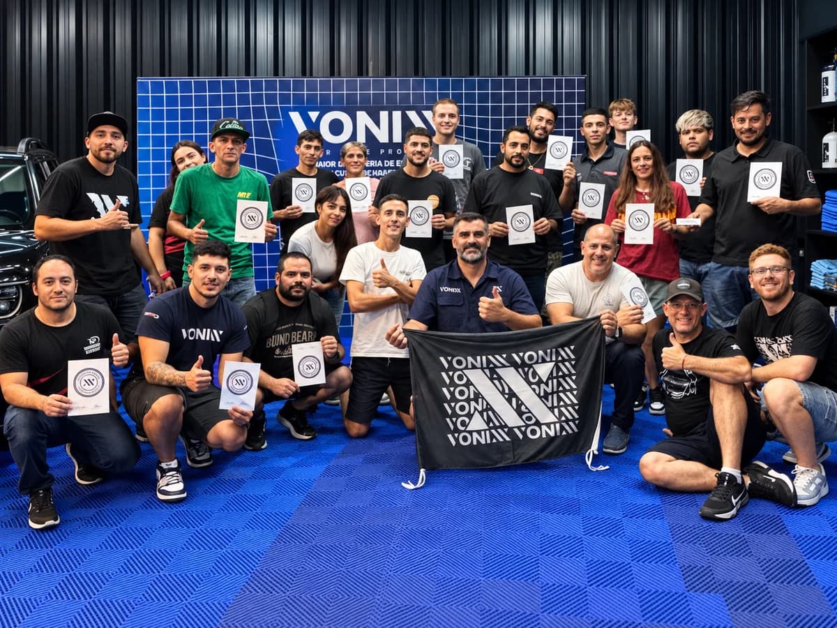 Práctica del curso presencial de Car Detailing